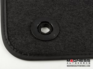 Dodge Hornet Floor Mats - Premium Carpet - LUXUS - Front Set - Black